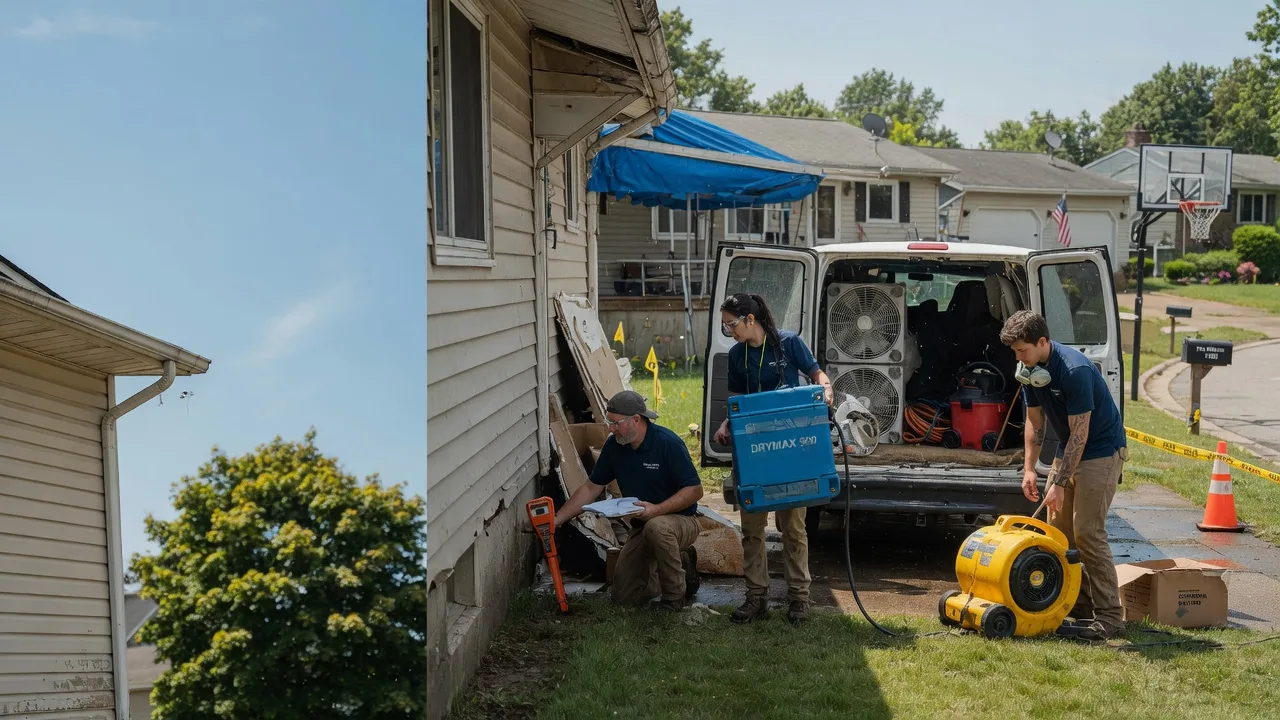 Ceiling Leak Cleanup in Matlock, IA near me